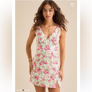 Marlise Floral Mini Dress Altar’d State New with Tags